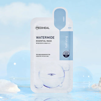 MEDIHEAL HYALURONATE WATERMIDE ESSENTIAL MASK SHEET 1P 사진변경